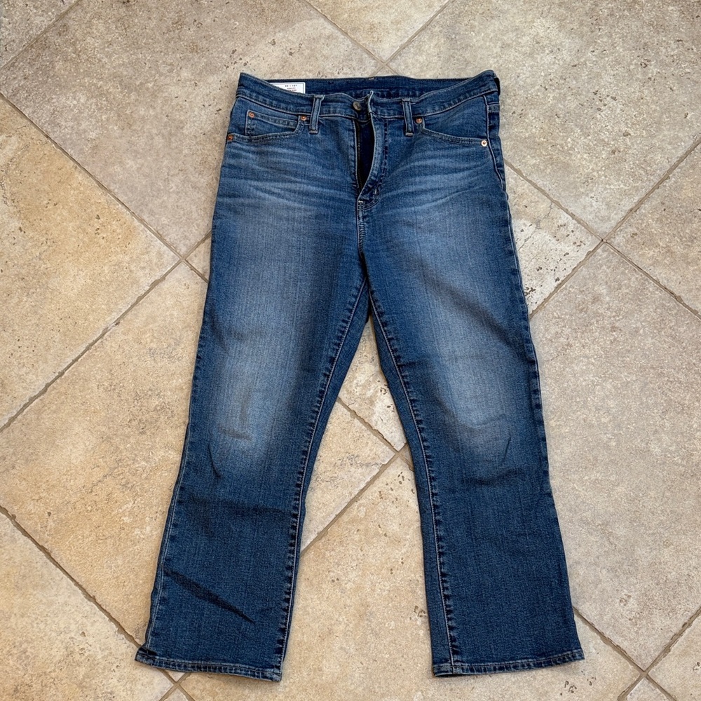 Gap High Rise Kick Fit Jeans